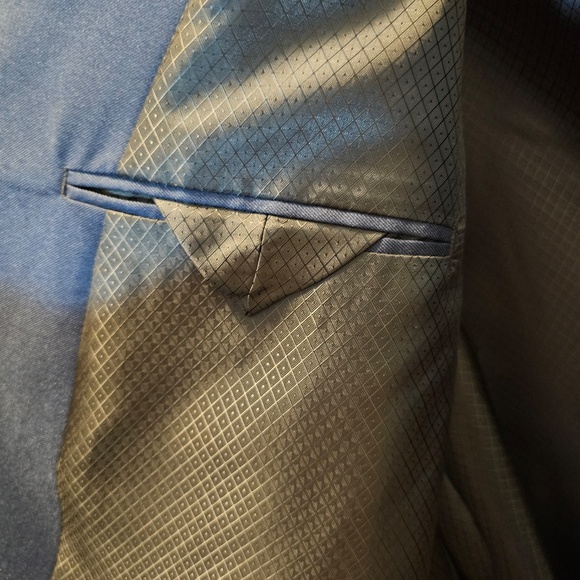 King Size KS Signature “Easy Movement” Two-Button Jacket Blue, size 72R US - Picture 4 of 7